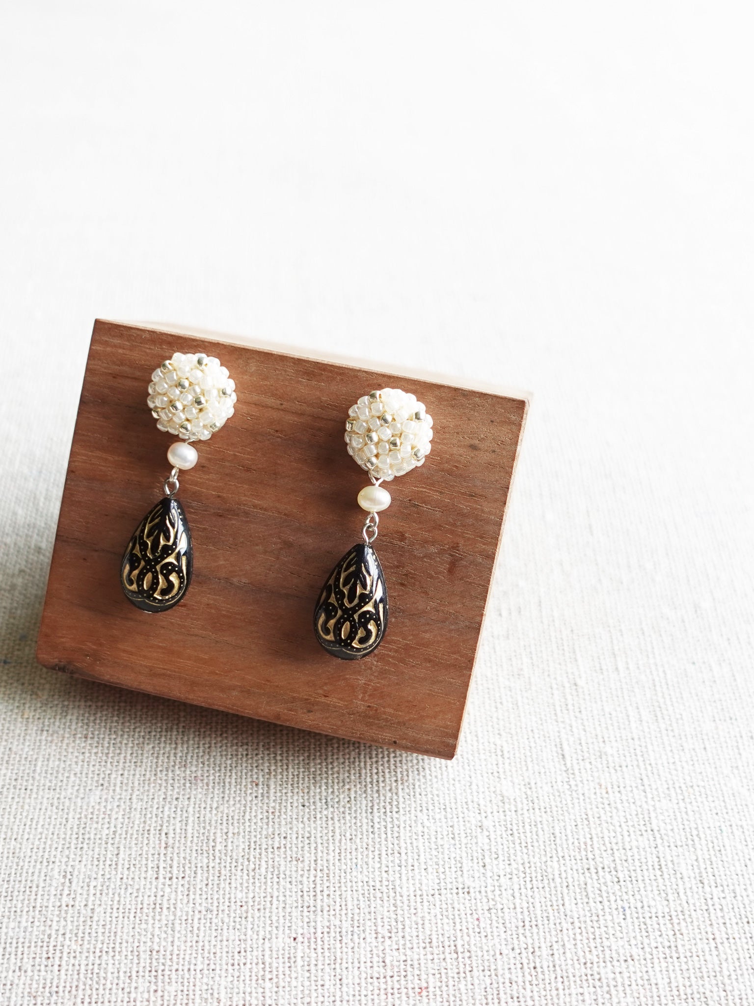 Mildred Earrings Display Right
