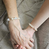Moon Bracelet Holding Hands