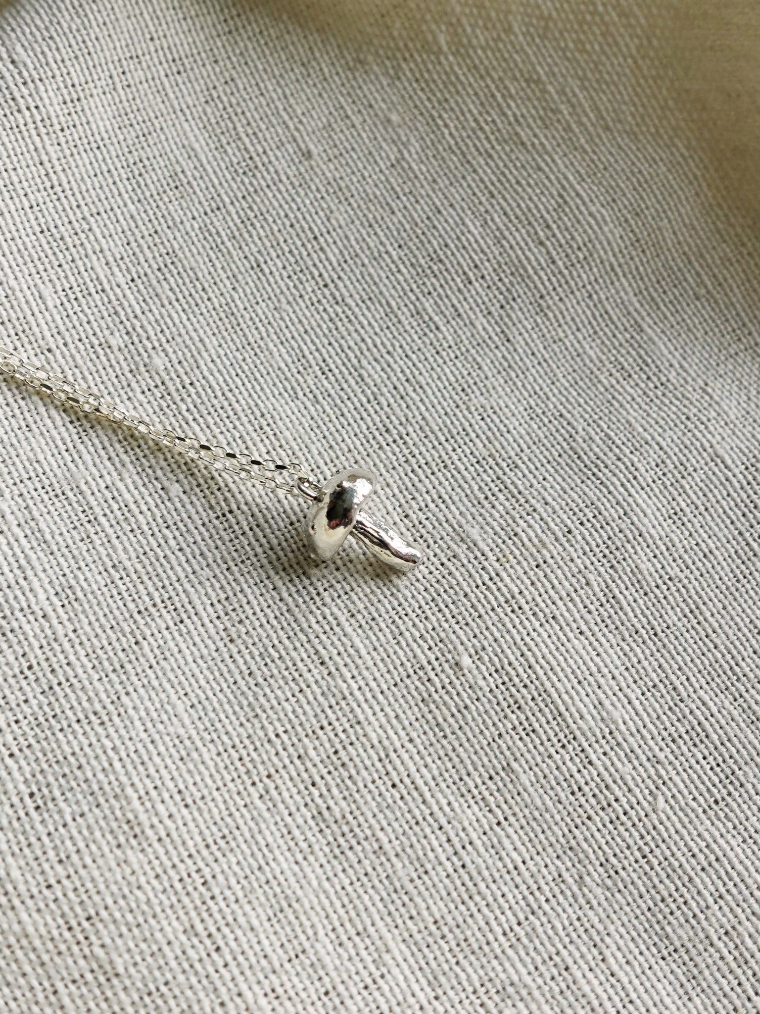 Mushroom Necklace I Left
