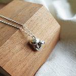 Mushroom Pair Necklace I Left