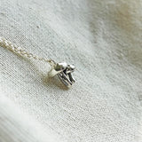 Mushroom Pair Necklace II Front