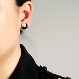 Ophira Star Dust Stud Earrings in Beige