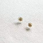 Ophira Stud Earrings in Gold Left