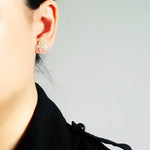 Ophira Stud Earrings in Gold Model