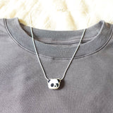Panda Necklace Shirt Front