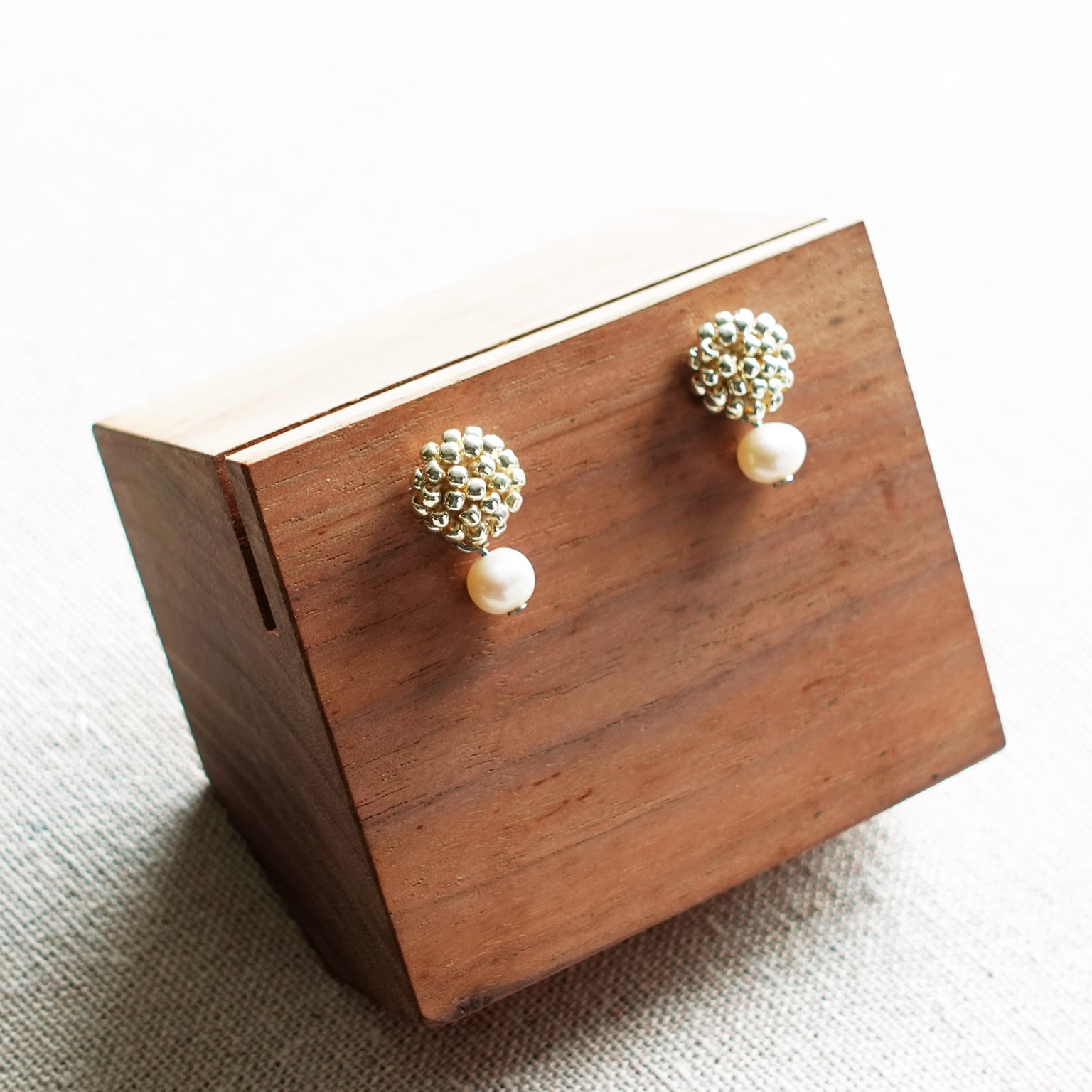 Phoebe Earrings in Gold Display