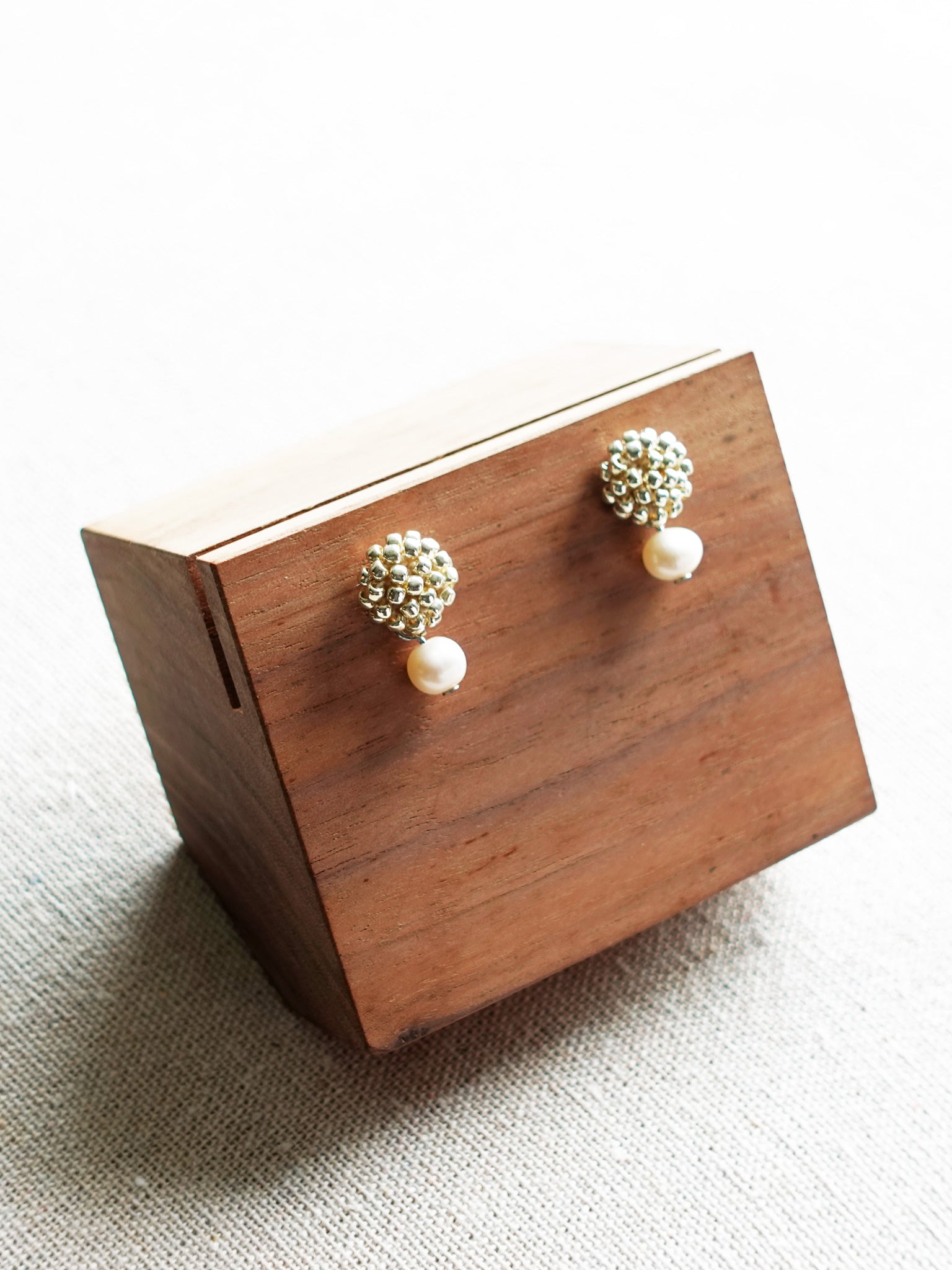 Phoebe Earrings in Gold Display