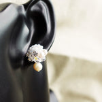 Polaris Phoebe Earrings in Grey Bust