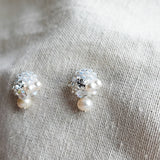 Polaris Phoebe Earrings in Grey Right