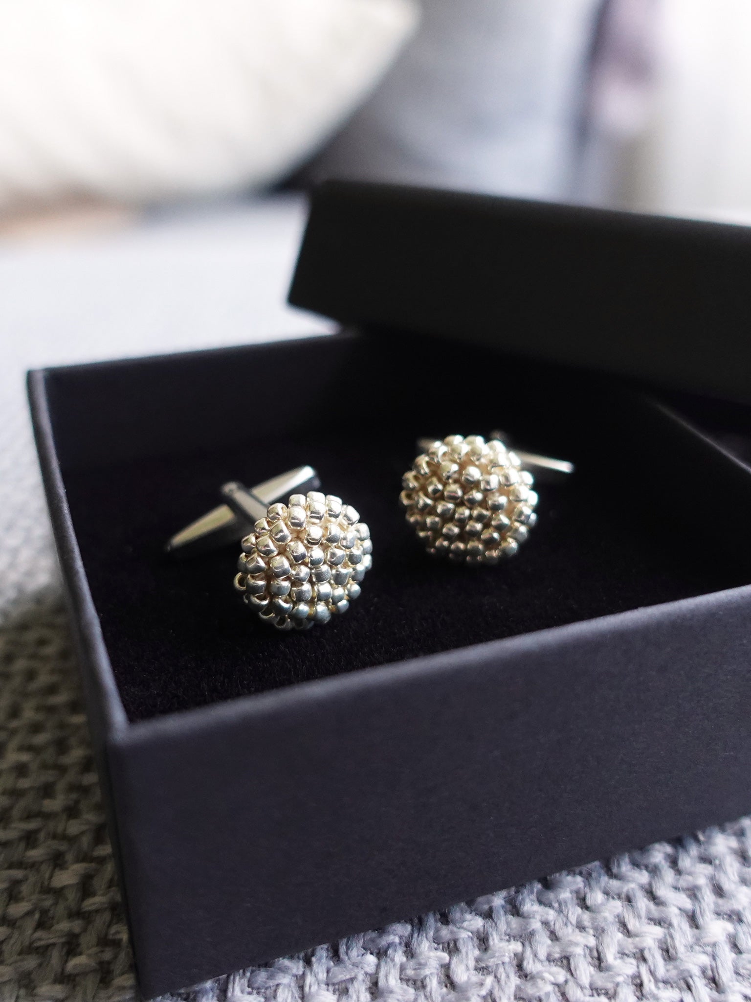Prelude Delica Cufflink in Gold Box
