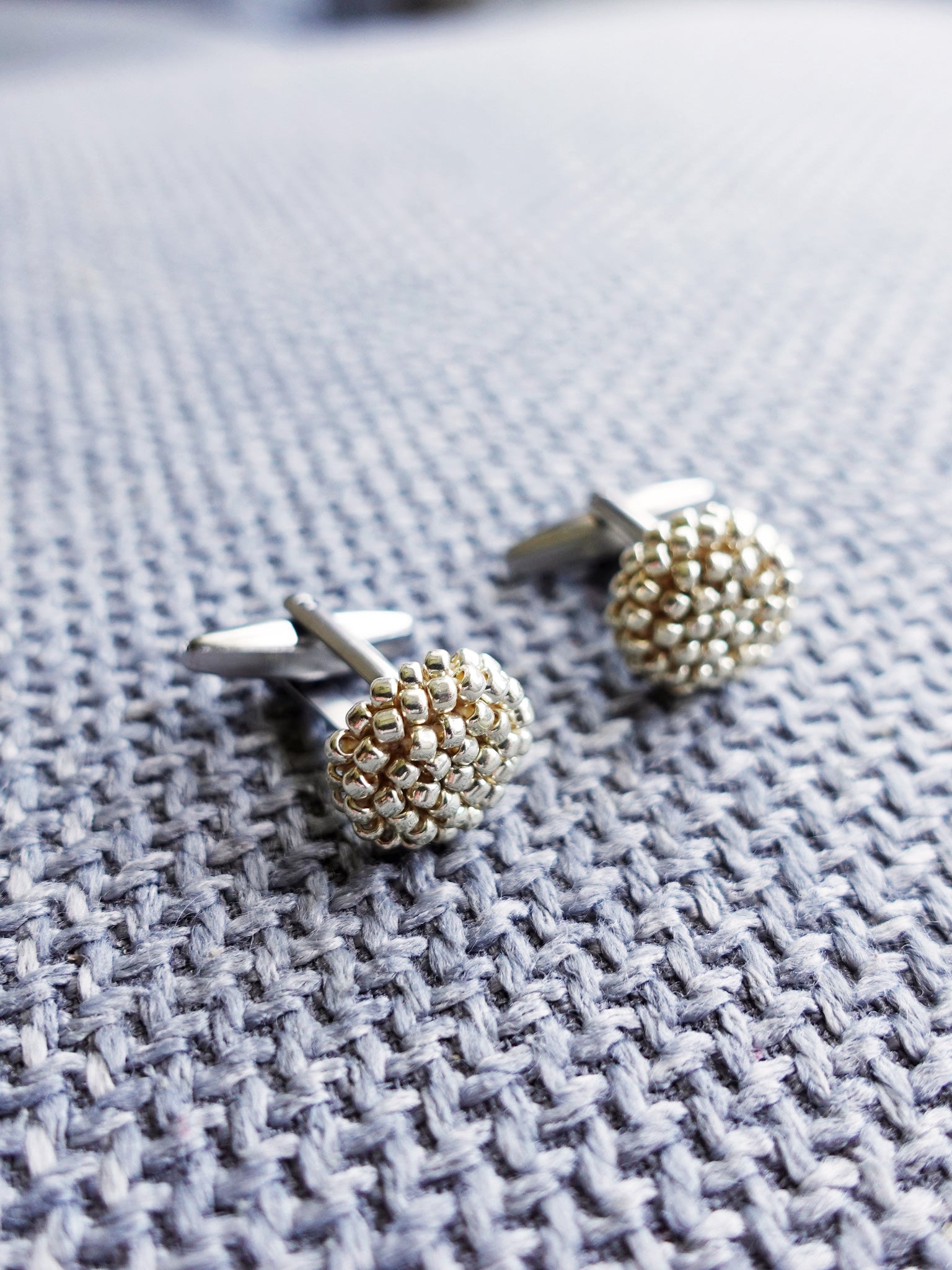 Prelude Delica Cufflink in Gold Top
