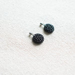 Prelude Delica Drop Earrings in Black Top