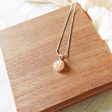 Prelude Petite Necklace in Champagne Pink