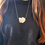 Raccoon Loaf Necklace Model