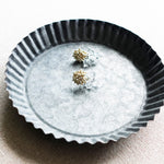 Sereia Quartz Earrings in Gold Tray