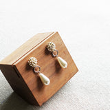Serena Earrings in Gold Display