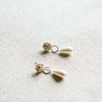 Serena Earrings in Gold Side