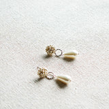 Serena Earrings in Gold Side