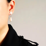 Serena Star Dust Earrings Model