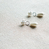 Serena Star Dust Earrings Side