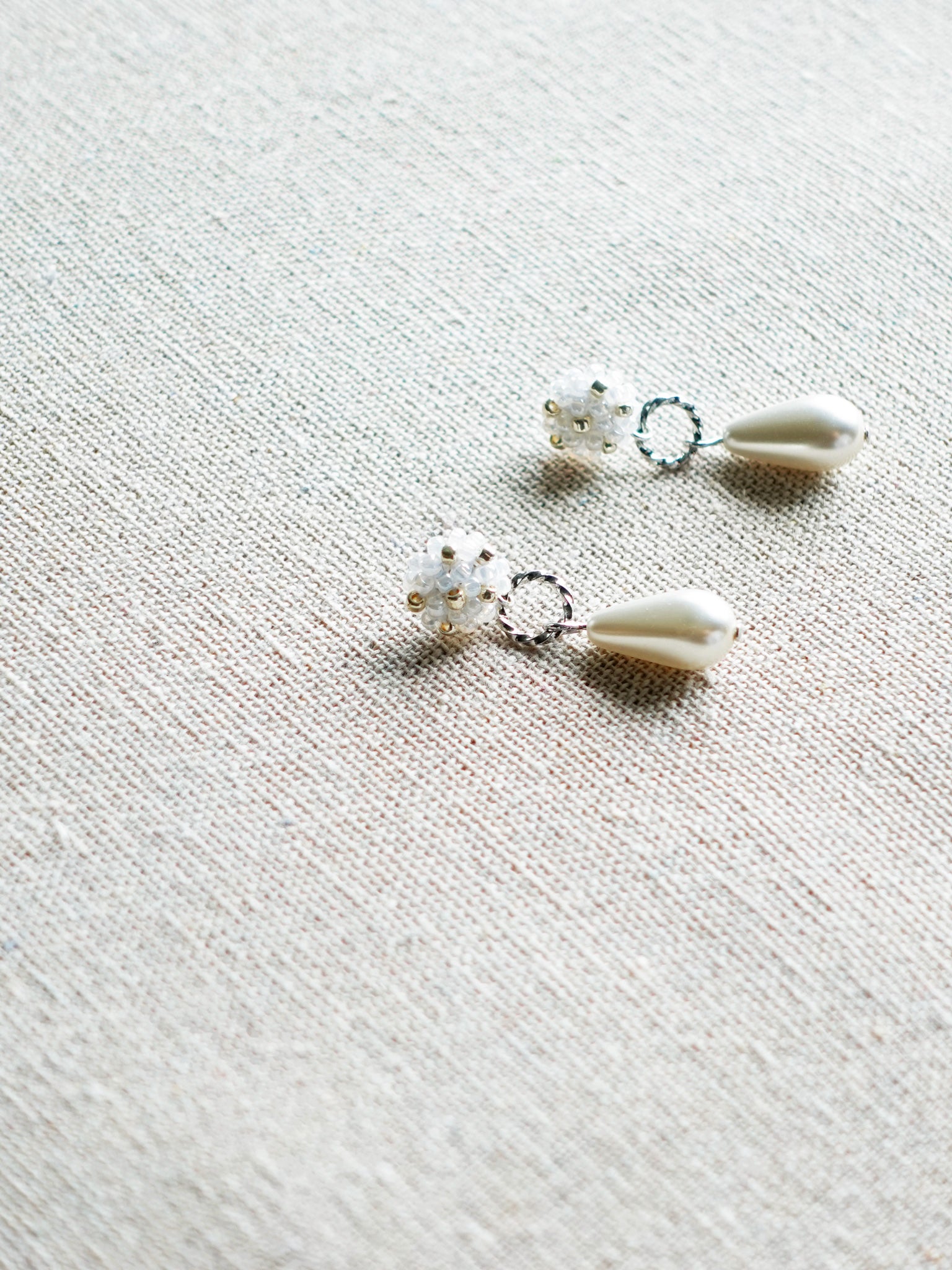 Serena Star Dust Earrings Side