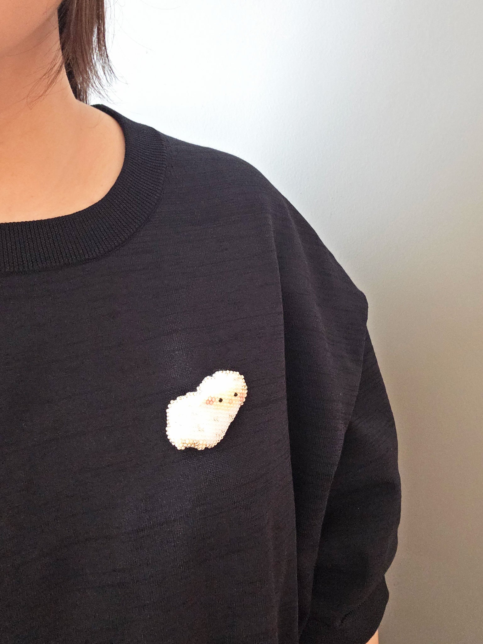 Sheep Brooch Pin Model
