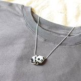 Small Panda Loaf Necklace Shirt Right