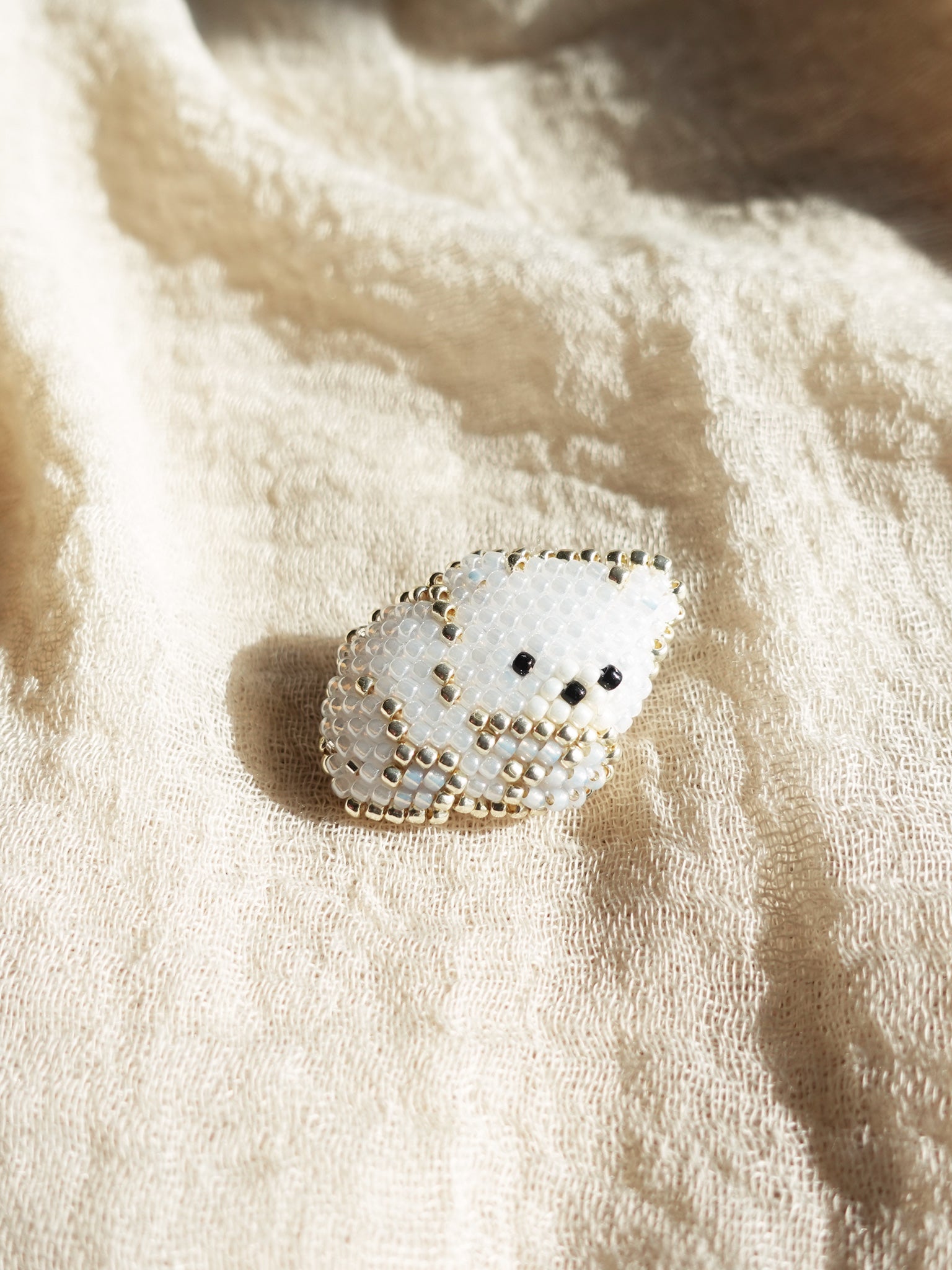 Small White Bear Loaf Front