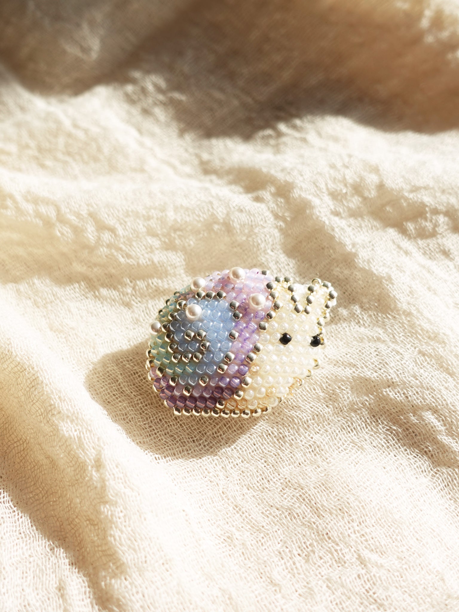 Snail Brooch Pin Front