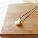 Star Dust Petite Necklace in Blush Pink