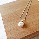 Star Dust Petite Necklace in Blush Pink