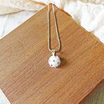 Star Dust Petite Necklace in Cloud White