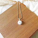 Star Dust Petite Necklace in Cloud White