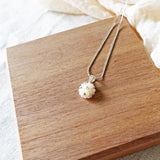 Star Dust Petite Necklace in Ivory