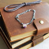 Sweet Pea Codi Bracelet in Royal Purple Book