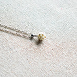 Sweet Pea Star Dust Necklace Side
