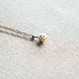Sweet Pea Star Dust Necklace Side