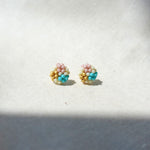 Triana Stud Earrings Front