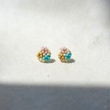 Triana Stud Earrings Front