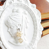 Vera Star Dust Earrings in Ivory Girl