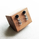 Xanthia Earrings in Black Display