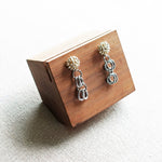 Xanthia Earrings in Gold Display