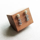 Xanthia Earrings in Gold Display