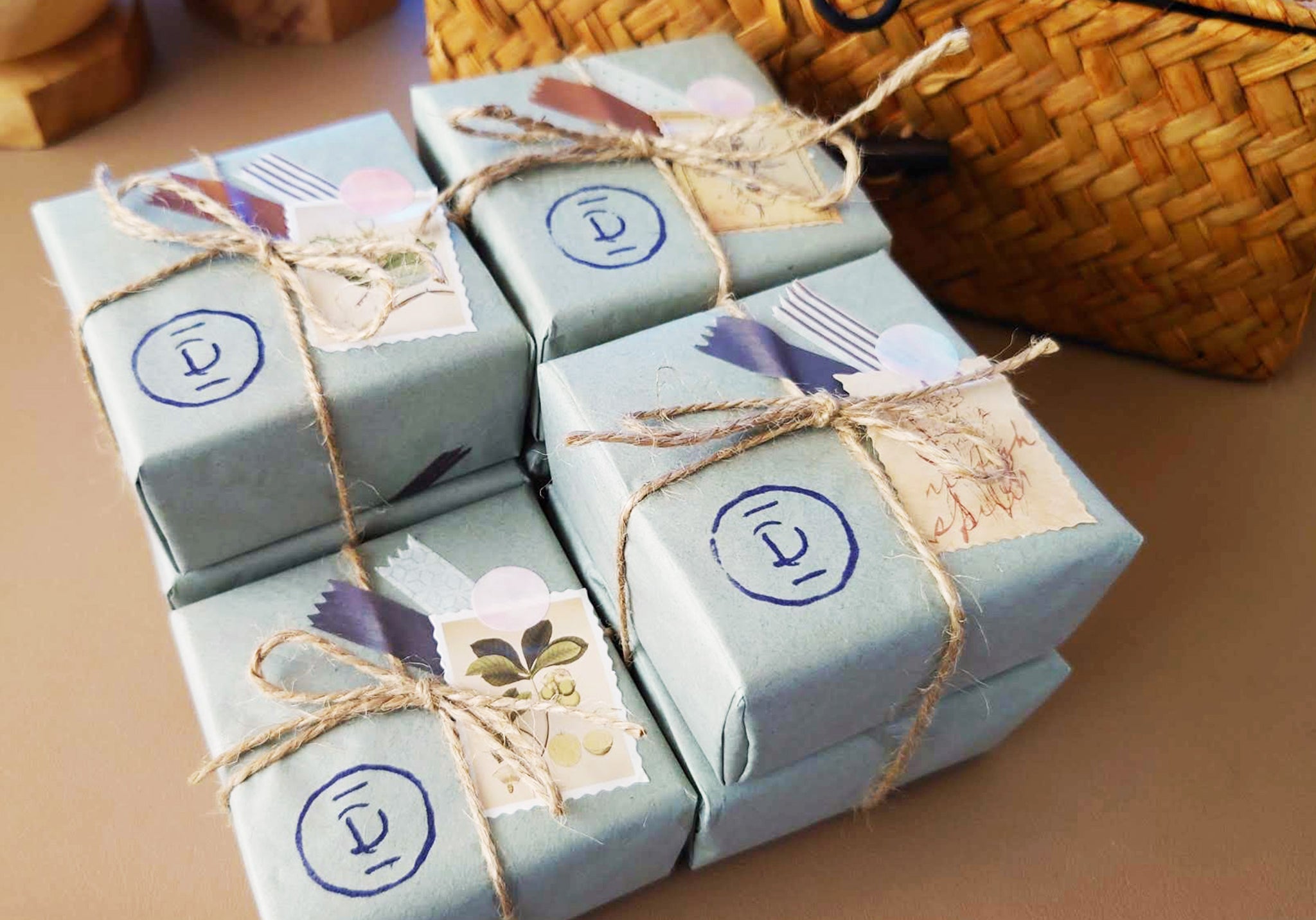 gift wrapping simple rustic 1 grey multiple