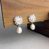 Anna Risa Clip-on Earrings in Silver Display
