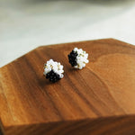 Ariel Kai Stud Earrings in Black Display