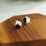 Ariel Kai Stud Earrings in Black Display