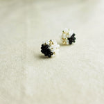 Ariel Kai Stud Earrings in Black Left
