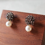 Ariel Mariota Earrings in Umber Display