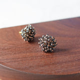 Ariel Stud Earrings in Umber Display 2